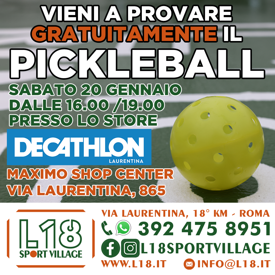 Pickleball a Roma